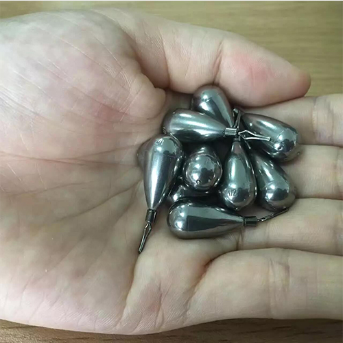 1/2 oz tungsten alloy fishing sinker with hook