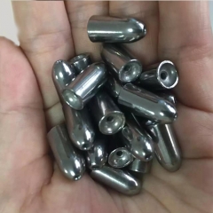 Bullets shape tungsten alloy fishing weight 3/4 oz