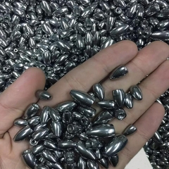 Bullets shape tungsten alloy fishing weight 3/4 oz