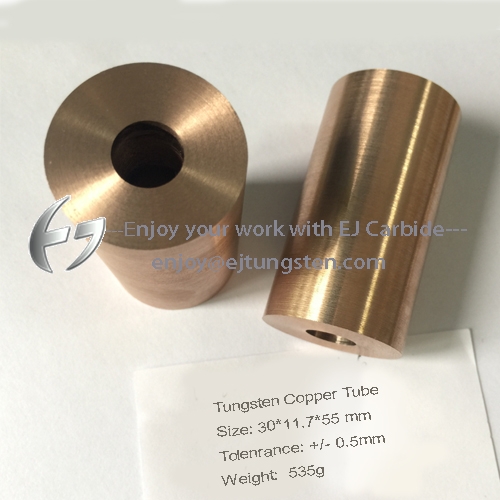 W80 W85 Tungsten copper tube