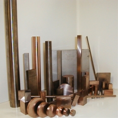 Customized tungsten copper alloy products