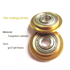 22*6*6 mm tungsten carbide tile cutting wheel