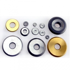 Ti coating layer tungsten carbide tile cutting wheel