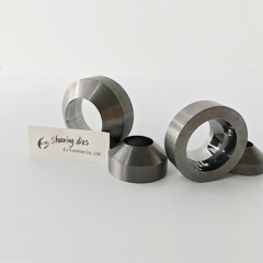 Cemented carbide scalpels die for brass rods