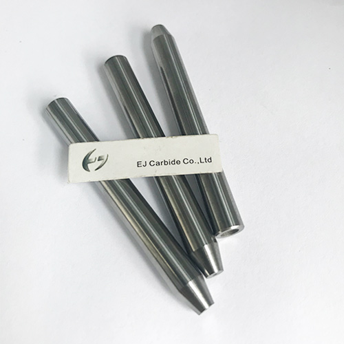 Carbide abrasive nozzles of waterjet focusing mixing tubes