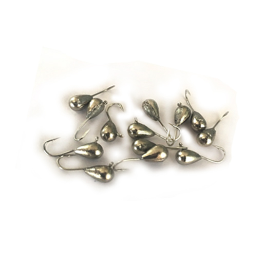 Tungsten panfish jig heads, Tungsten ice fishing jigs