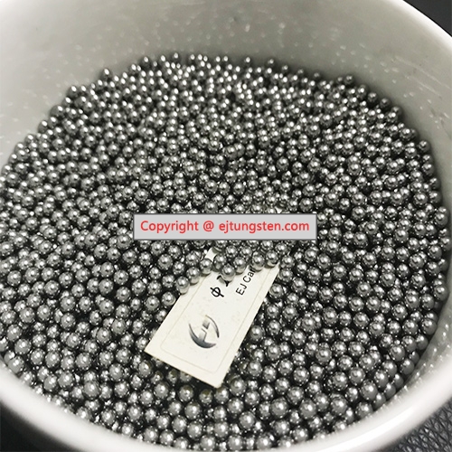 Military spheres 2s tungsten sphere 3.79mm, 0.15-inch tungsten ball