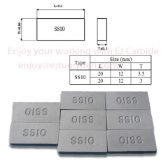 Tungsten carbide stone cutting inserts