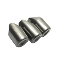 Cemented carbide buttons for the air drilling tool