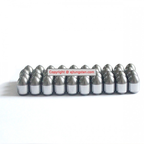 Tungsten carbide button for the boring mechanic