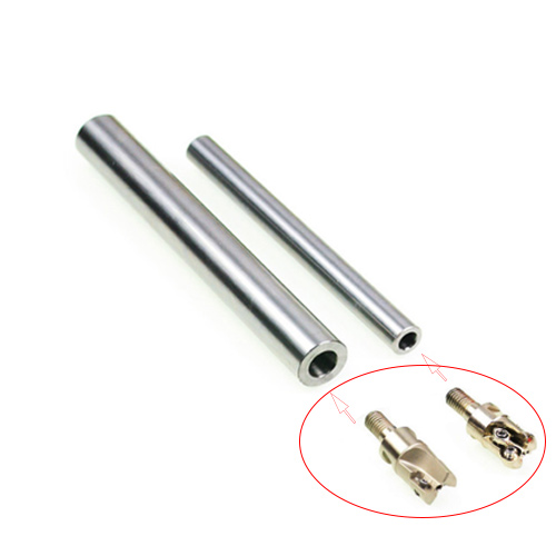 Solid carbide extension shank with a thread