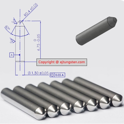 Tungsten Carbide Pivot grade KR15
