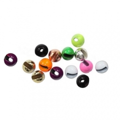 Tungsten alloy beads with different color coating