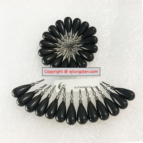 Tungsten worm weights fishing 2