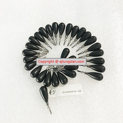Tungsten worm weights fishing 2