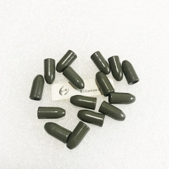 Tungsten flipping bullet weight color green pumpkin 3/8oz