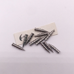 Tungsten pyramid fishing weights, tungsten pagoda nail sinker