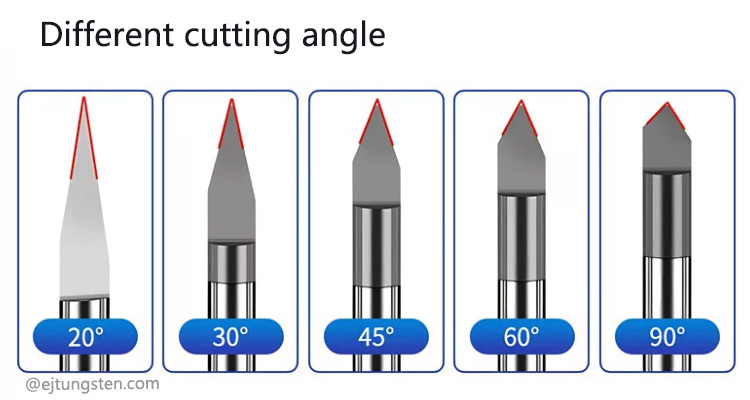 Solid Carbide Engraving Cutter – Choose Your Perfect Tip Angle (20°–90°)