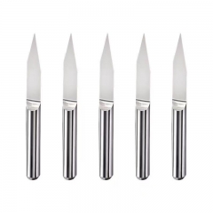Solid Carbide Engraving Cutter – 3.175mm (1/8") Shank for CNC Routers
