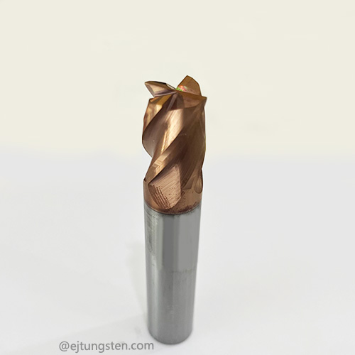 6mm 4-Flute Solid Carbide Flat End Mill for Steel — Coated CNC Milling Cutter