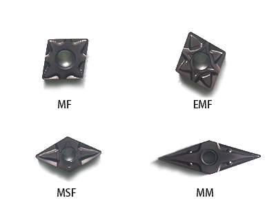 stainless steel processing carbide insert chipbreaker