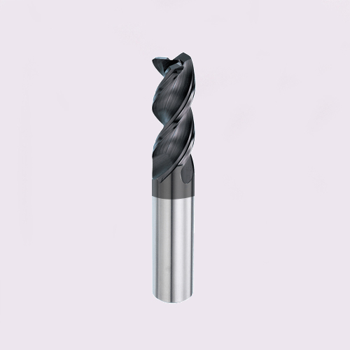 3 flutes corner round end mill