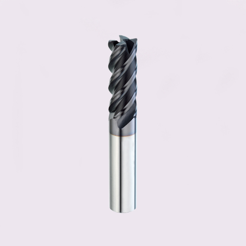 4 flutes helix angle corner round end mill