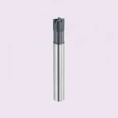 4 flutes corner round end mill straight edge