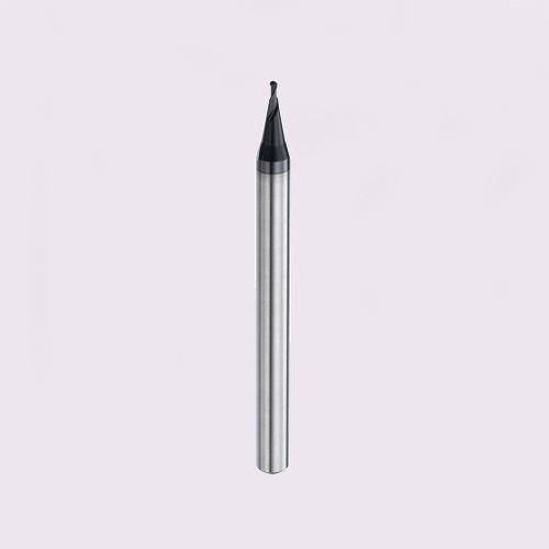 Miniature carbide ball end mill