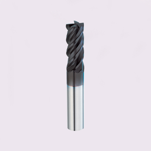 Carbide square end mill 4 flute spiral angle