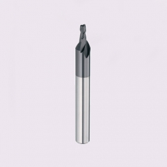 Carbide taper end mill corner rounding type