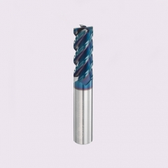 Carbide end mill 4 flute with TB coating