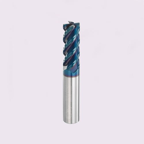 Carbide end mill 4 flute with TB coating