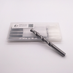 Tungsten carbide drill bit uncoated