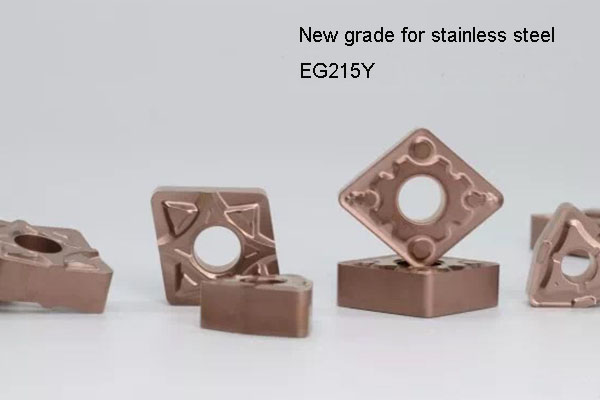 EJ Carbide newest carbide insert grade for stainless steel