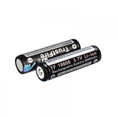 TrustFire 18650 2600mAh Li-ion Recharbeable Protected Battery (2PCS)