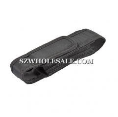 UltraFire 119MI# Tactical Nylon Flashlight Pouch Holster Case Cover Skin Black