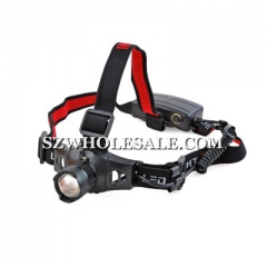 MXDL 3-Mode Max 210 Lumens CREE Q3 Zoomable Headlight Headlamp (HZ-3xAAA)