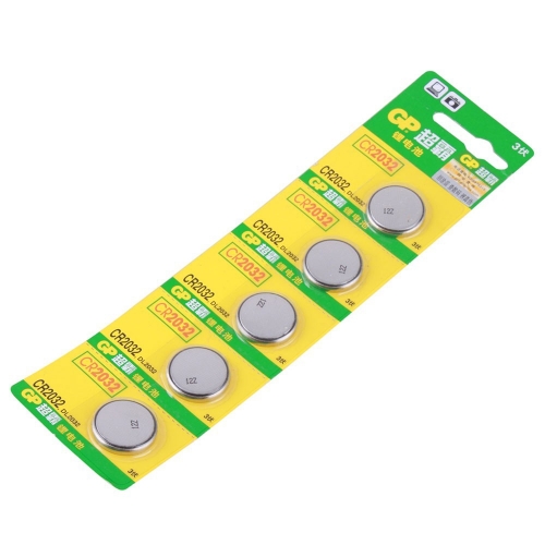 50 pcs of GP CR2032 DL2032 3V Lithium Button Cell Battery