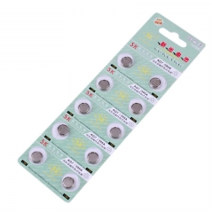 50 pcs of AG7 395A 926 LR927 SR927SW SR927 395 1.55V Button Cell Alkaline Battery ECOS