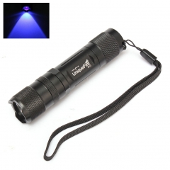 UniqueFire EDC 395-410nm UV LED 1xAA Flashlight Torch