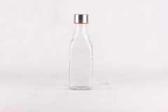 GLASS JAR /GLASS BOTTLE WITH METAL LID