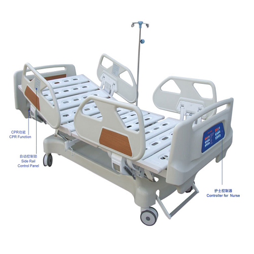 Luxurious Electric Hospital Bed With Five Functions