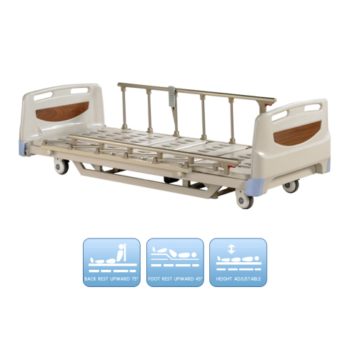 Medical Three Function Ultra low Electric Bed For Senior