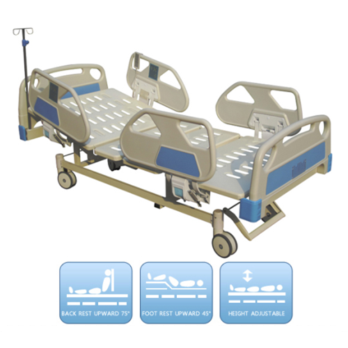 Hospital Electric Bed With 3 Function Hospital Bed