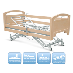 Extra Low Medical Bed With Five Functions