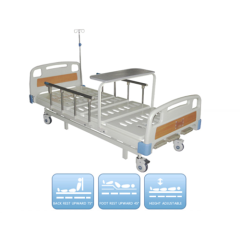 Manual Hospital Bed With Three Functions
