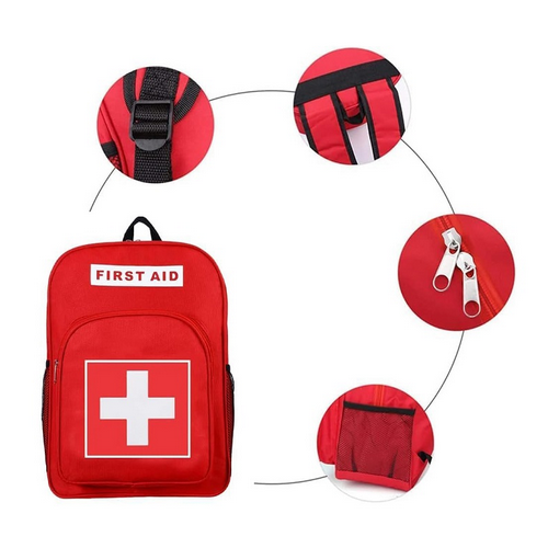 Red Emergency Backpack