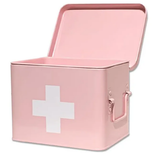 First Aid Pink Storage