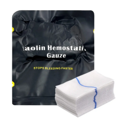 Kaolin Hemostatic Gauze